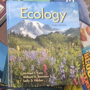Ecology Third‎ Edition College Michael L. Cain Hardback Textbook